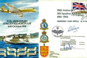 201 Squadron cover Sgd C L Davis