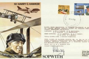 Harry Hawker Test Pilot cover Sgd pilot R L Rowley