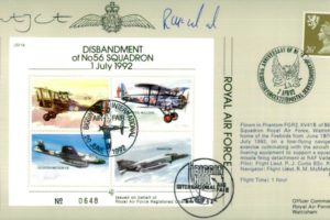56 Squadron cover Sgd crew
