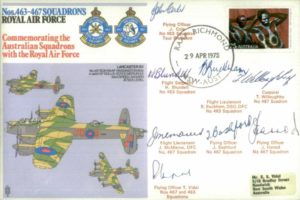 Nos 463-467 Squadrons cover Sgd 8 former Squadron members