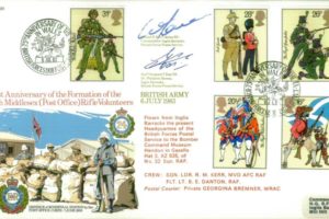 British Army 6th July 1983 FDC Sgd Col R N R T Jones and T East