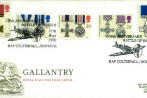Gallantry First Day Cover 11th September 1990