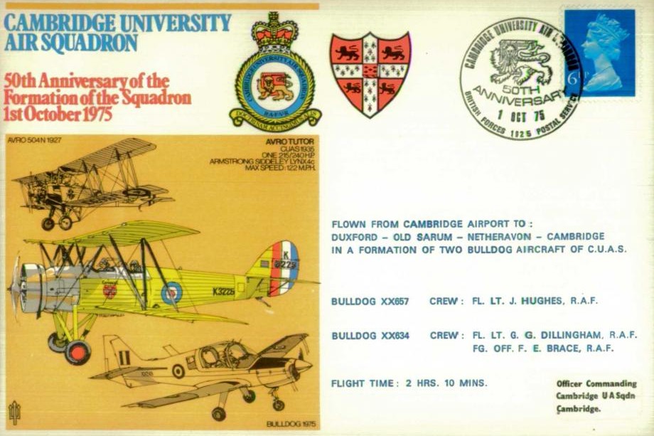 Cambridge University Air Squadron cover