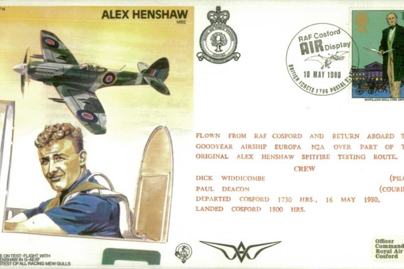 Alex Henshaw the Test Pilot cover