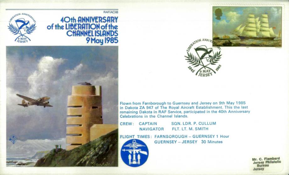 Liberation of the Channel Islands cover