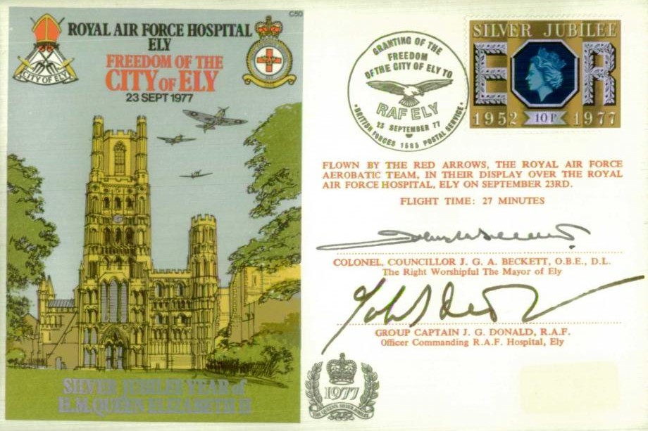 RAF Hospital Ely cover Sgd Becket and Donald