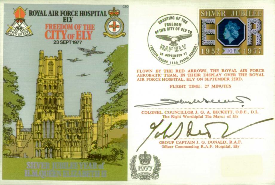 RAF Hospital Ely cover Sgd Becket and Donald