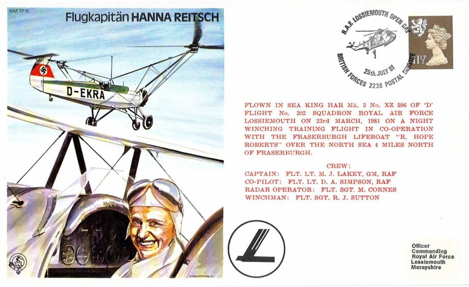 Flugkapitan Hanna Reitsch the Test Pilot cover