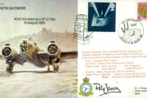 Martin Baltimore cover Signed P Jarvis