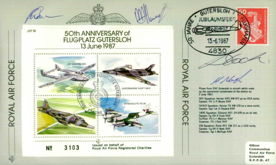 Flugplatz Gutersloh cover Sgd by pilots