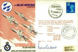 Air Displays -Blue Herons cover Sgd P Cadoret