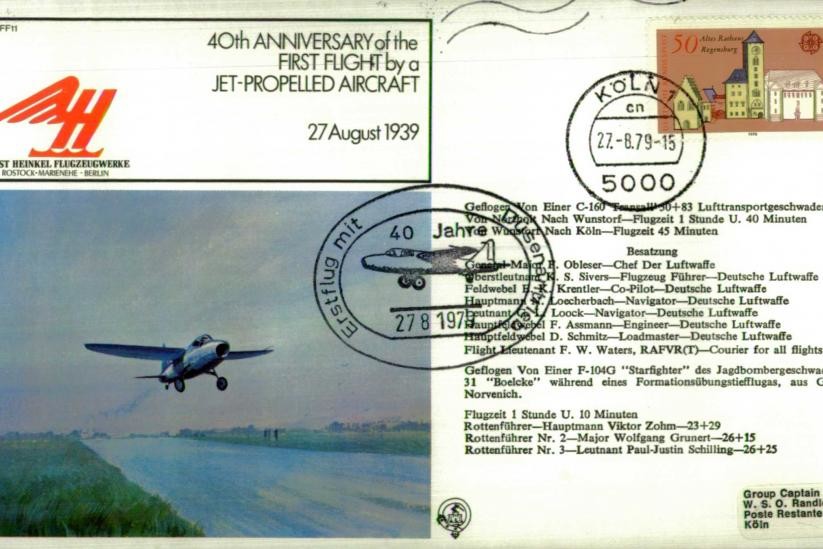 First Flight by a Jet Propelled Engine cover