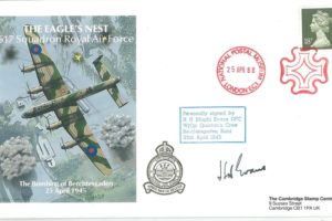 Dambusters 617 Squadron Cover Signed Hugh Evans