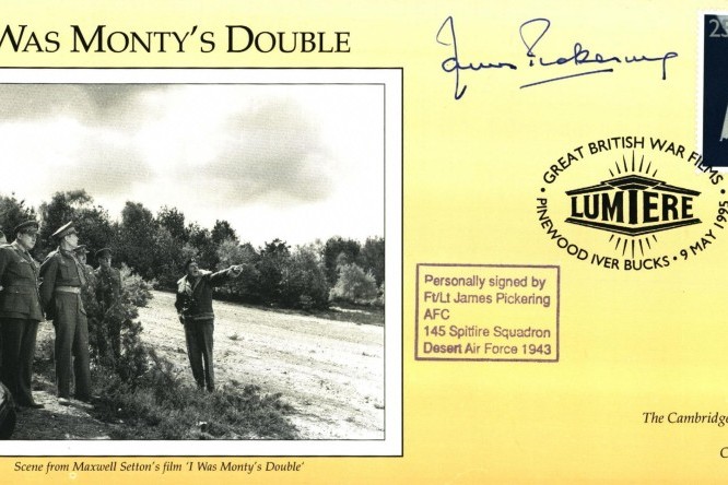 Battle of Britain cover Sgd J Pickering a BoB Pilot 64 Sq