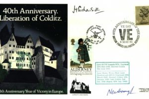 Colditz Cover Signed H Ironside And Lord Newborough