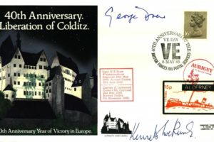 Colditz Cover Signed G S Drew And K Lockwood