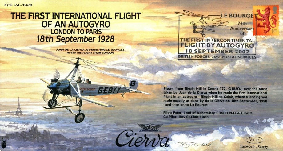 Cierva Autogyro cover