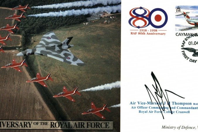 Red Arrows cover Sgd by J H Thompson