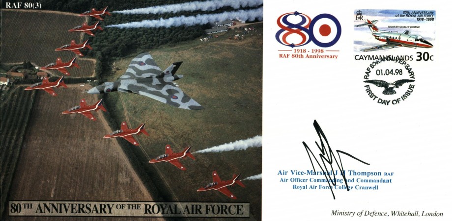 Red Arrows cover Sgd by J H Thompson