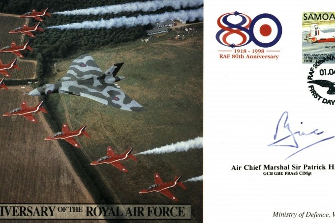 Red Arrows cover Sgd by Sir P Hine