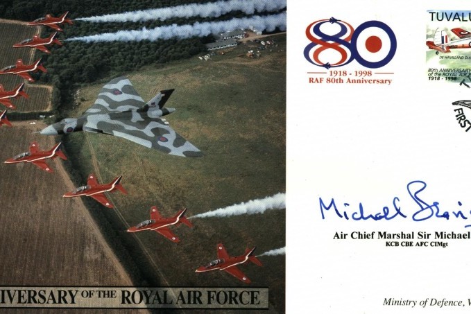 Red Arrows cover Sgd by Sir M Beavis