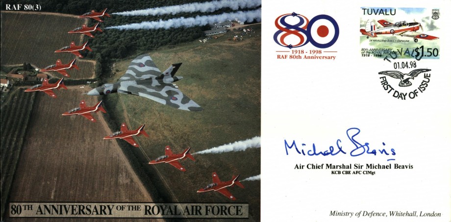 Red Arrows cover Sgd by Sir M Beavis