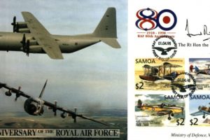 80th Anniversary of the RAF cover Sgd Lord Owen