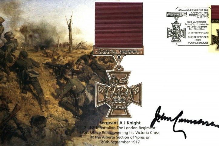 John Cruickshank VC.Victoria Cross cover