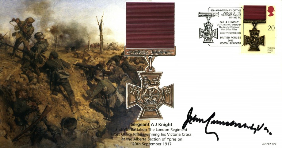 John Cruickshank VC.Victoria Cross cover