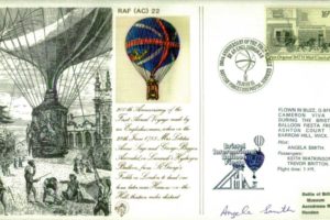 First aerial voyage by an Englishwoman cover