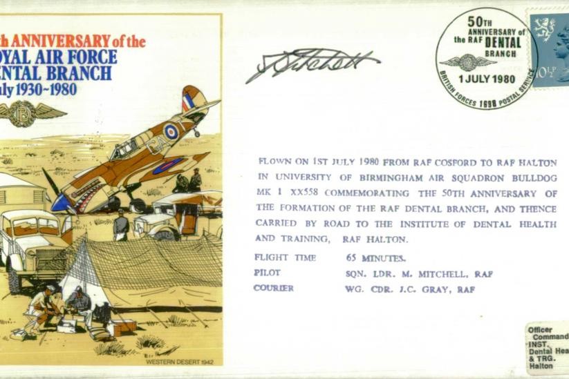 RAF Dental Branch cover Sgd pilot