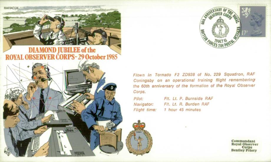 Royal Observer Corps cover