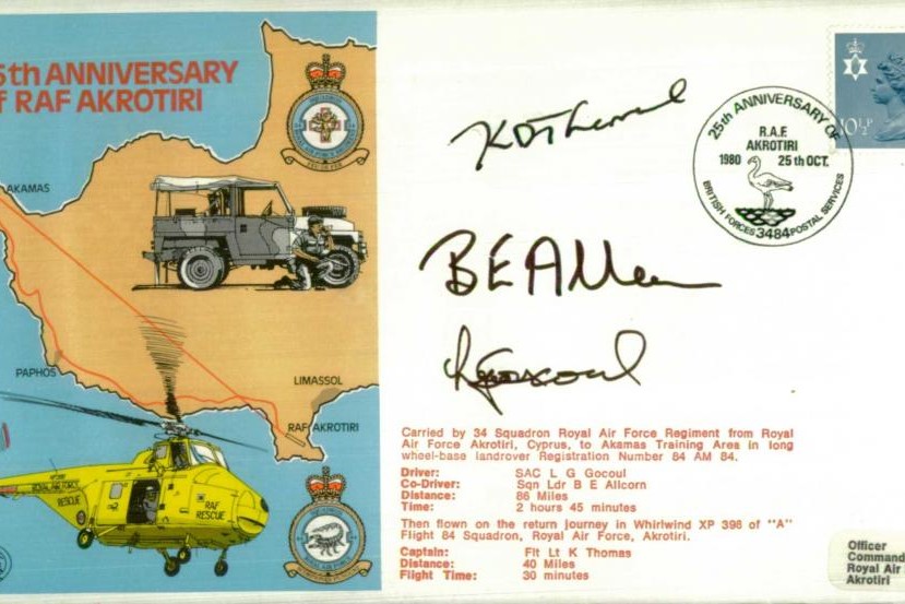 RAF Akrotiri cover Sgd crew