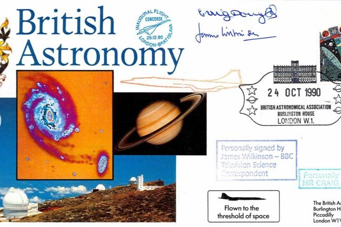 Concorde cover Sgd Craig Douglas and James Wilkinson