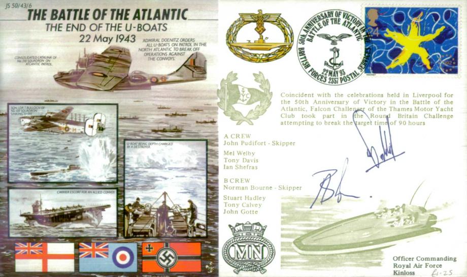 Battle of The Atlantic cover Sgd 2 skippers
