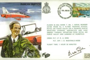 Test Pilot Cover Signed Duncan Simpson