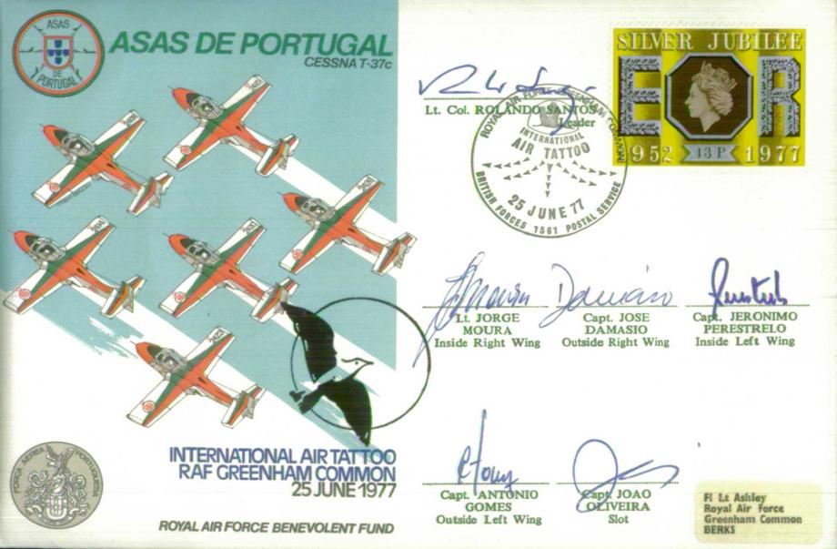 Asas de Portugal cover Sgd 6 team members