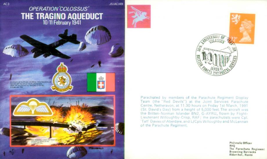 Operation Colossus - The Tragino Aquaduct cover