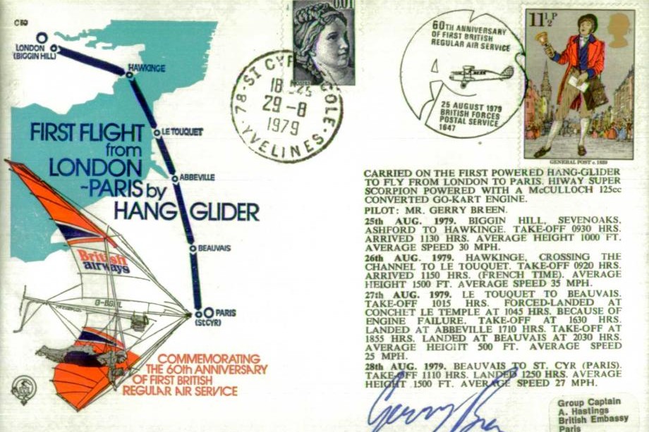 Hang Glider cover Sgd Breen