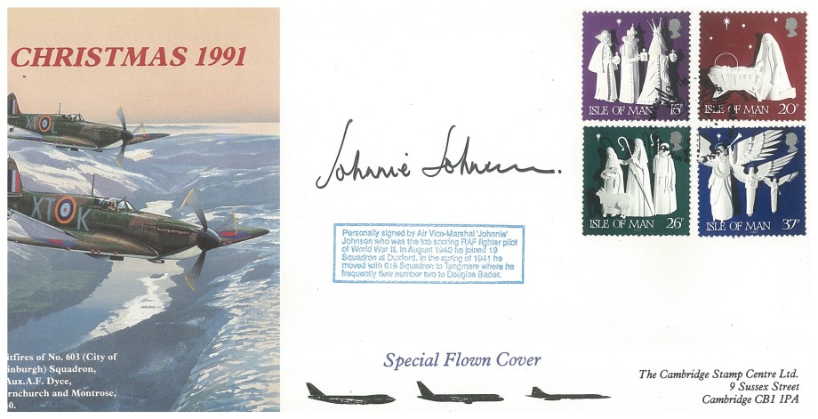 Battle of Britain cover Sgd Johnnie Johnson