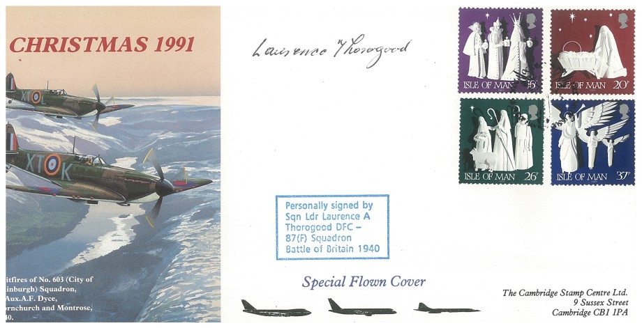 Battle of Britain cover Sgd A Thorogood a BoB pilot with 87 Sq