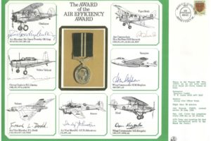 Air Efficiency Award, Large signed cover