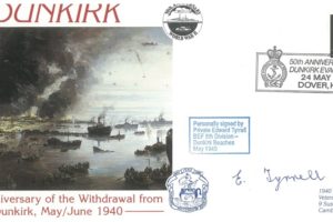 Dunkirk cover Sgd E Tyrrell