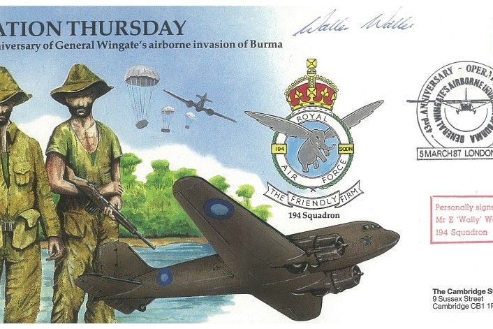 Operation Thursday cover Sgd E Wally Walker of 194 Sq