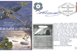 Zeppelin Raids on Britain cover Sgd Abbots-Hay