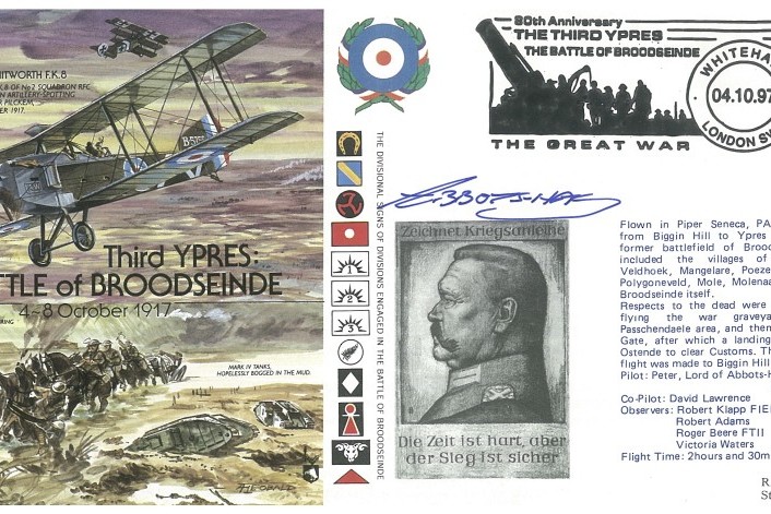 Ypres - The Battle of Broodseinde cover Sgd Captain