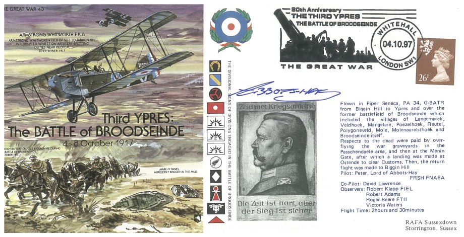 Ypres - The Battle of Broodseinde cover Sgd Captain