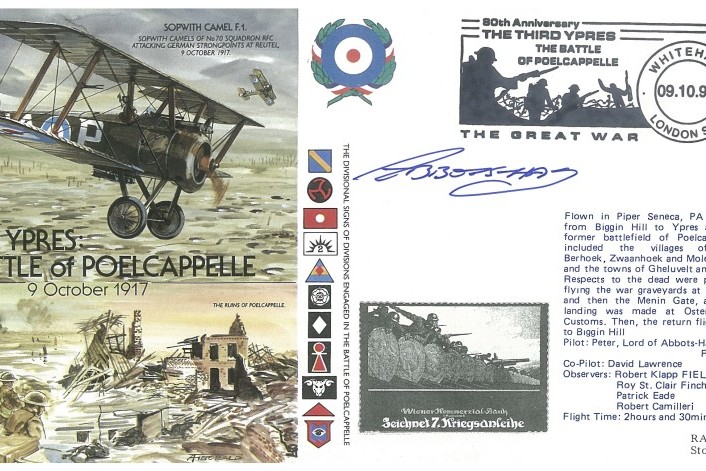 Ypres - The Battle of Poelcappelle cover Sgd Captain