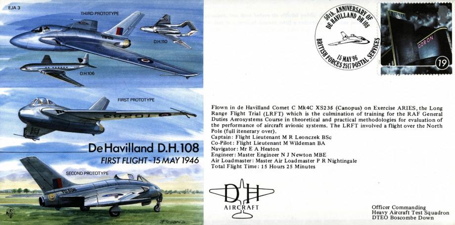 De Havilland DH 108 Cover
