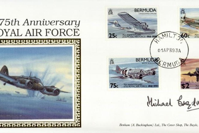 Bermuda FDC Signed Sir Michael Graydon